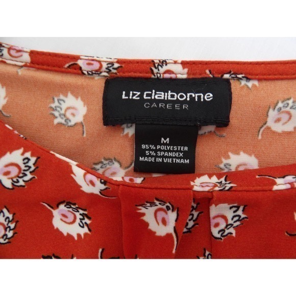 Liz Claiborne Career Top Size Medium #189 - Picture 5 of 7